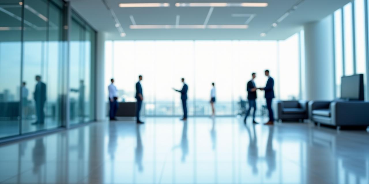 Nowoczesne biuro w Warszawie po profesjonalnym sprzątaniu